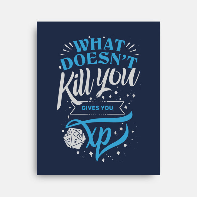What Doesn't Kill You-none stretched canvas-ShirtGoblin