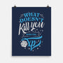 What Doesn't Kill You-none matte poster-ShirtGoblin