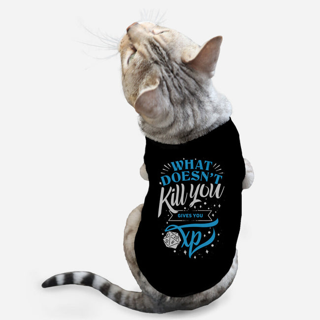 What Doesn't Kill You-cat basic pet tank-ShirtGoblin