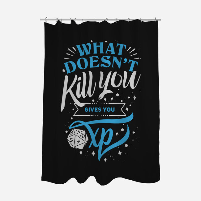 What Doesn't Kill You-none polyester shower curtain-ShirtGoblin