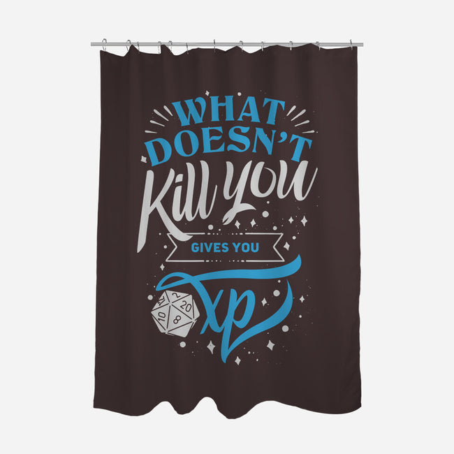 What Doesn't Kill You-none polyester shower curtain-ShirtGoblin
