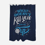 What Doesn't Kill You-none polyester shower curtain-ShirtGoblin