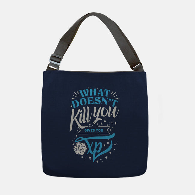 What Doesn't Kill You-none adjustable tote-ShirtGoblin