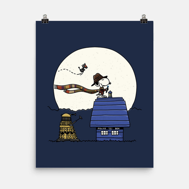 Doctor Snoop-none matte poster-zachterrelldraws