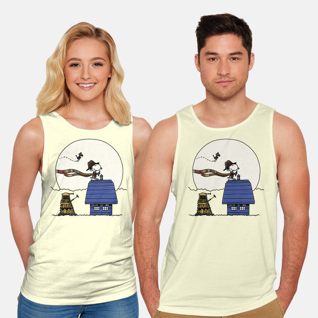 Doctor Snoop-unisex basic tank-zachterrelldraws