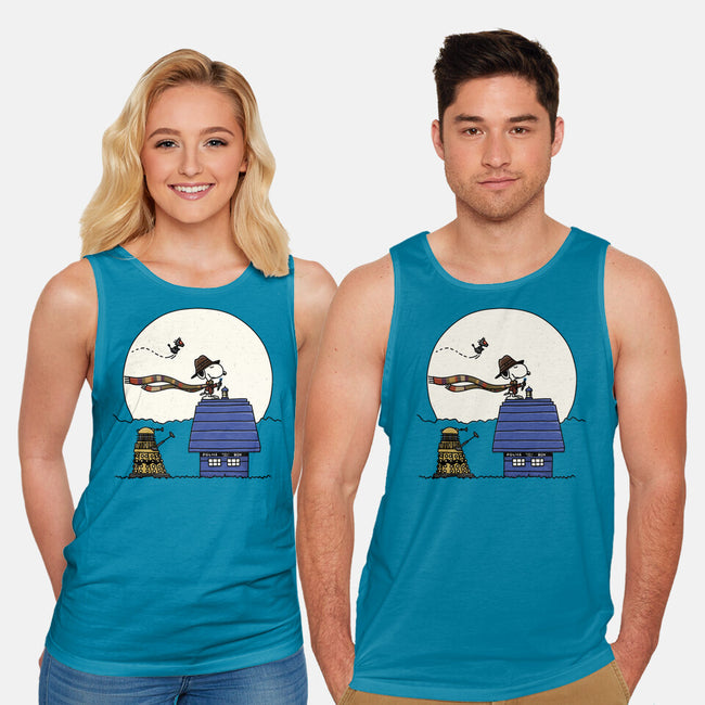Doctor Snoop-unisex basic tank-zachterrelldraws