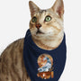Kitsune Landscape-cat bandana pet collar-dandingeroz