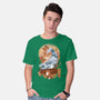 Kitsune Landscape-mens basic tee-dandingeroz