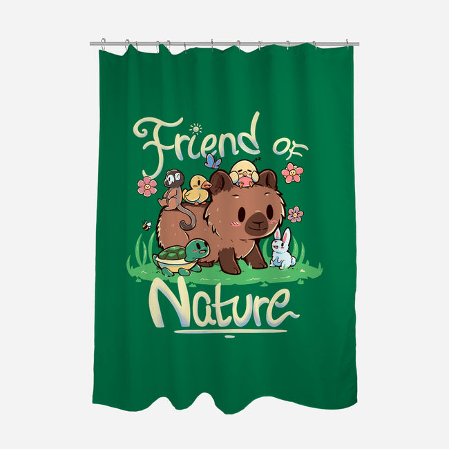 Friend Of Nature-none polyester shower curtain-TechraNova
