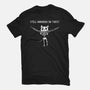 Still Hanging In There-mens premium tee-Paul Simic