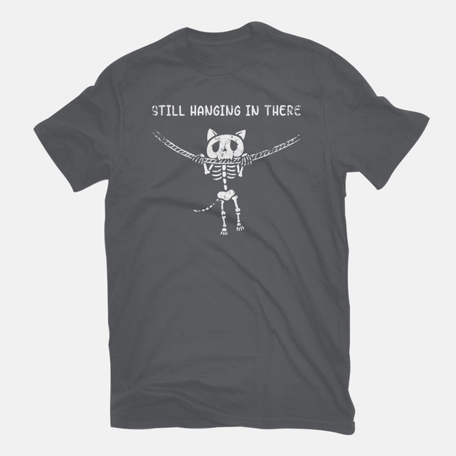 Still Hanging In There-unisex basic tee-Paul Simic