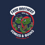 Frog Brothers Comics-none removable cover throw pillow-Nemons