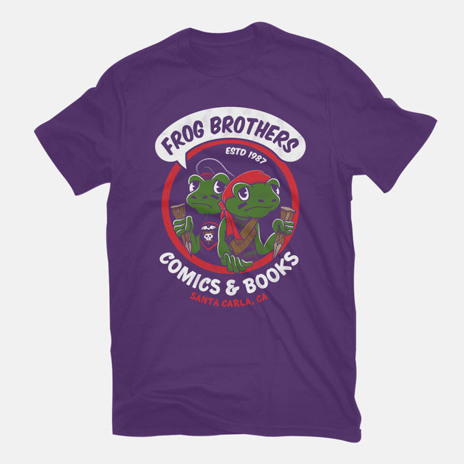 Frog Brothers Comics-mens basic tee-Nemons