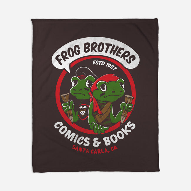 Frog Brothers Comics-none fleece blanket-Nemons