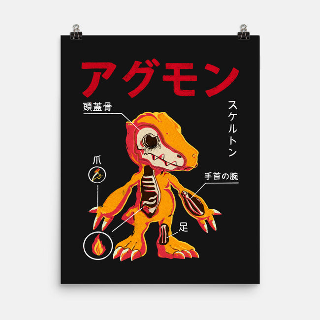 Anatomy Of A Digital Monster-none matte poster-Diego Gurgell