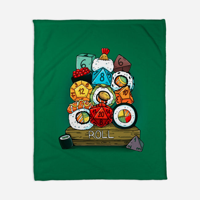 Sushi Roll-none fleece blanket-Vallina84