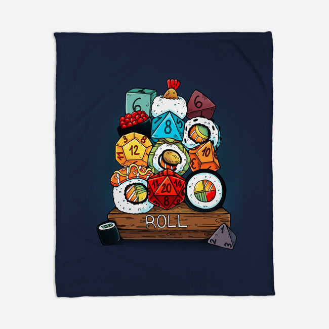 Sushi Roll-none fleece blanket-Vallina84