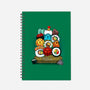 Sushi Roll-none dot grid notebook-Vallina84