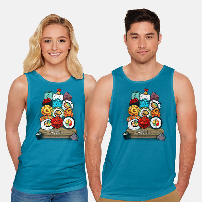 Sushi Roll-unisex basic tank-Vallina84