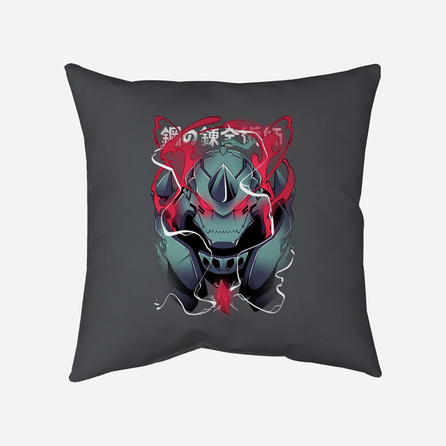 Alphonse Elric-none removable cover w insert throw pillow-Kabuto Studio