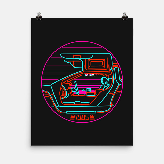 80's Future-none matte poster-rocketman_art