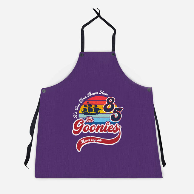 Goonies Never Say Die-unisex kitchen apron-DrMonekers