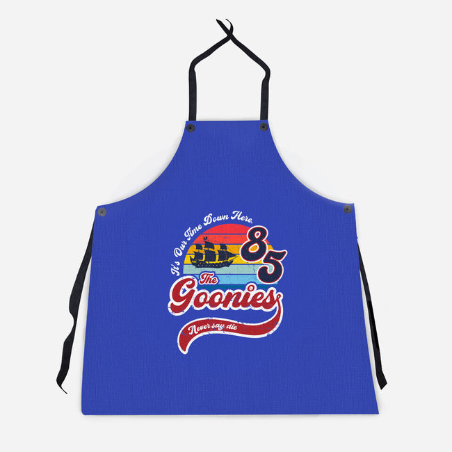 Goonies Never Say Die-unisex kitchen apron-DrMonekers
