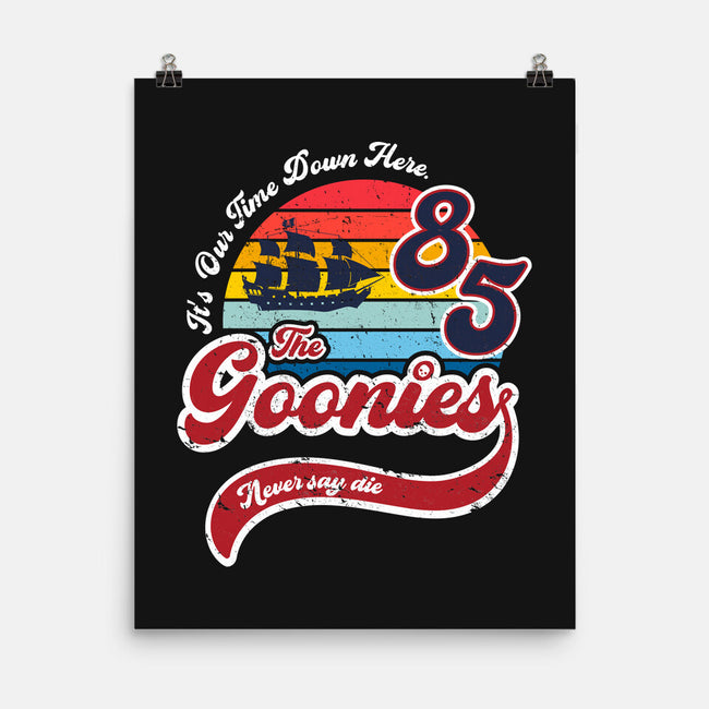 Goonies Never Say Die-none matte poster-DrMonekers