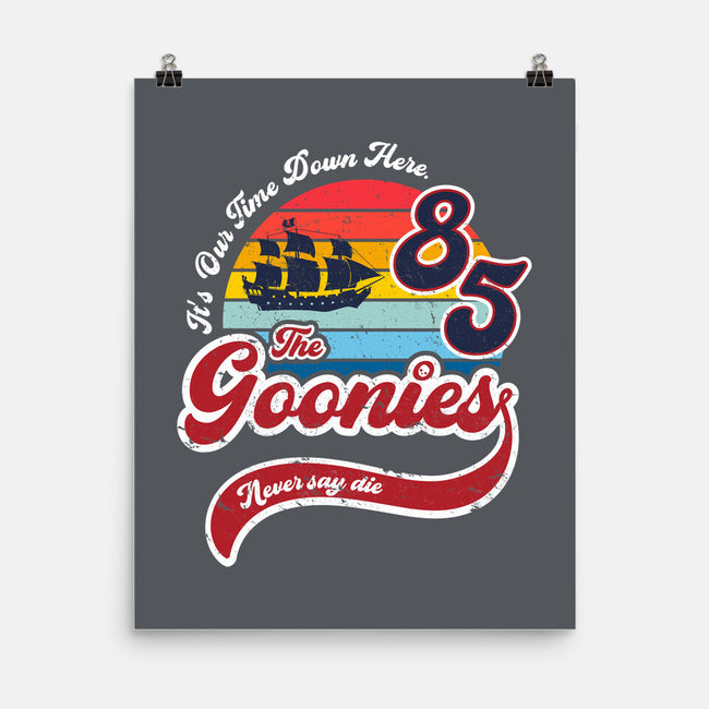 Goonies Never Say Die-none matte poster-DrMonekers