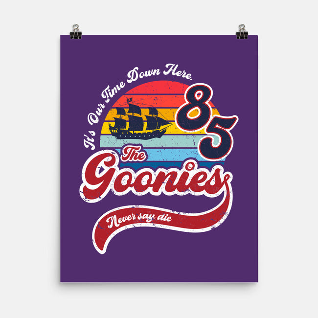 Goonies Never Say Die-none matte poster-DrMonekers