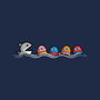 PAC-Shark-none polyester shower curtain-krisren28