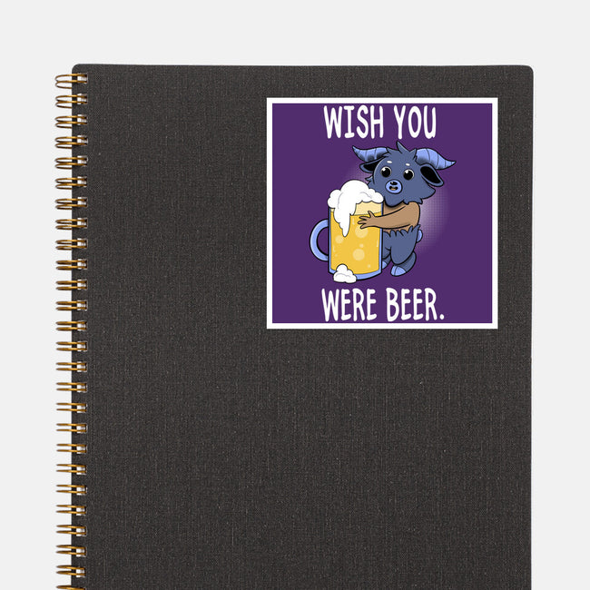 Wishing-none glossy sticker-FunkVampire