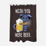 Wishing-none polyester shower curtain-FunkVampire