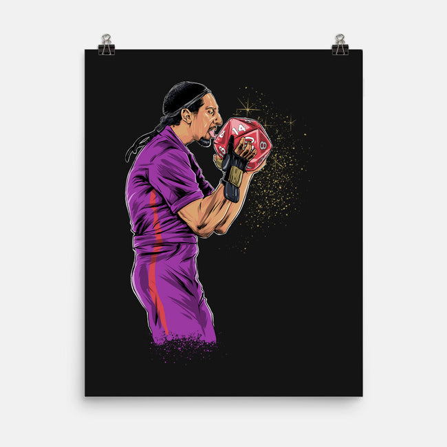 Jesus Strike-none matte poster-zascanauta