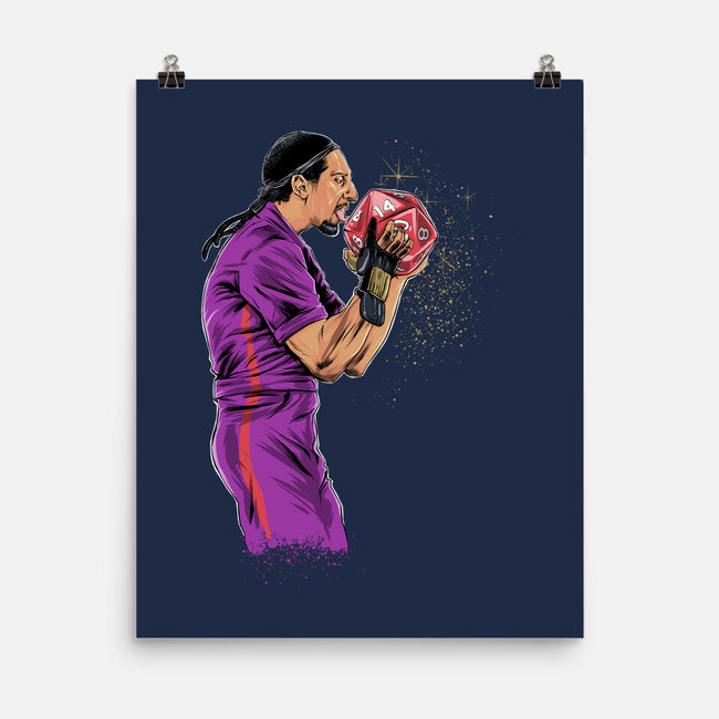 Jesus Strike-none matte poster-zascanauta