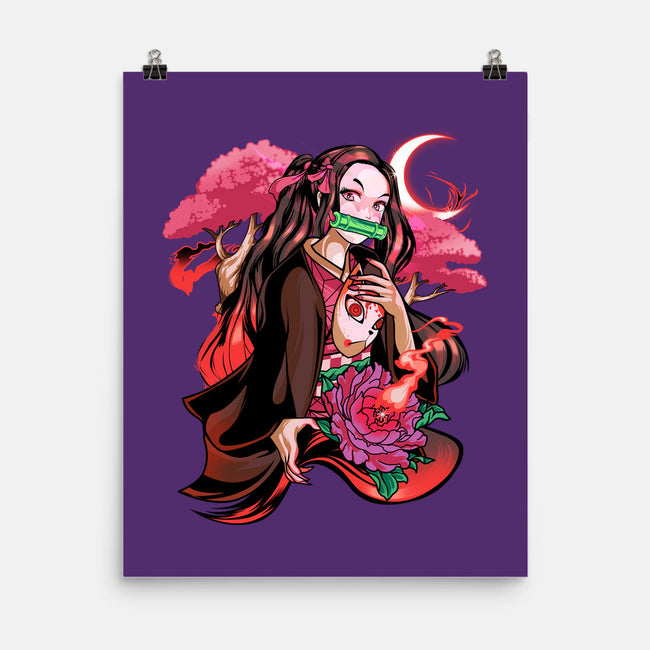 Cute Demon-none matte poster-heydale