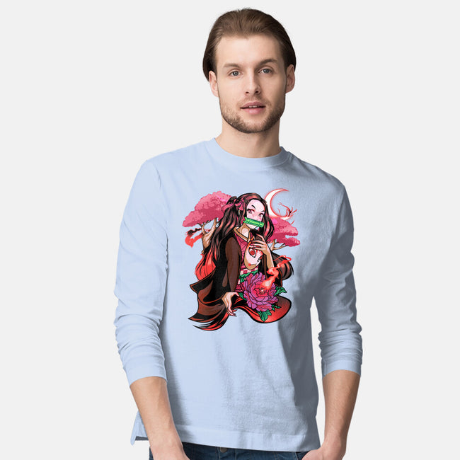 Cute Demon-mens long sleeved tee-heydale