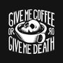 Give Me Coffee-womens fitted tee-Azafran
