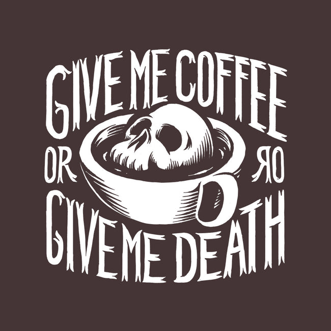 Give Me Coffee-none polyester shower curtain-Azafran