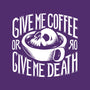 Give Me Coffee-womens fitted tee-Azafran