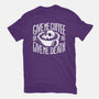 Give Me Coffee-womens fitted tee-Azafran
