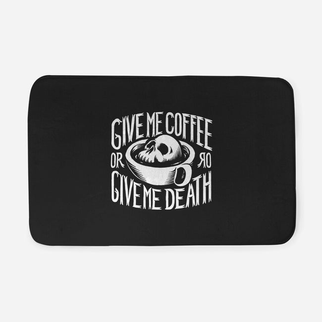 Give Me Coffee-none memory foam bath mat-Azafran