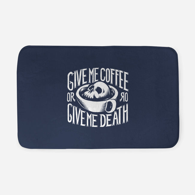 Give Me Coffee-none memory foam bath mat-Azafran