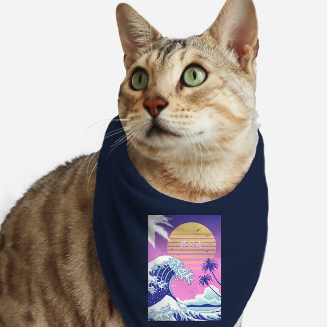 Dream Wave-cat bandana pet collar-vp021