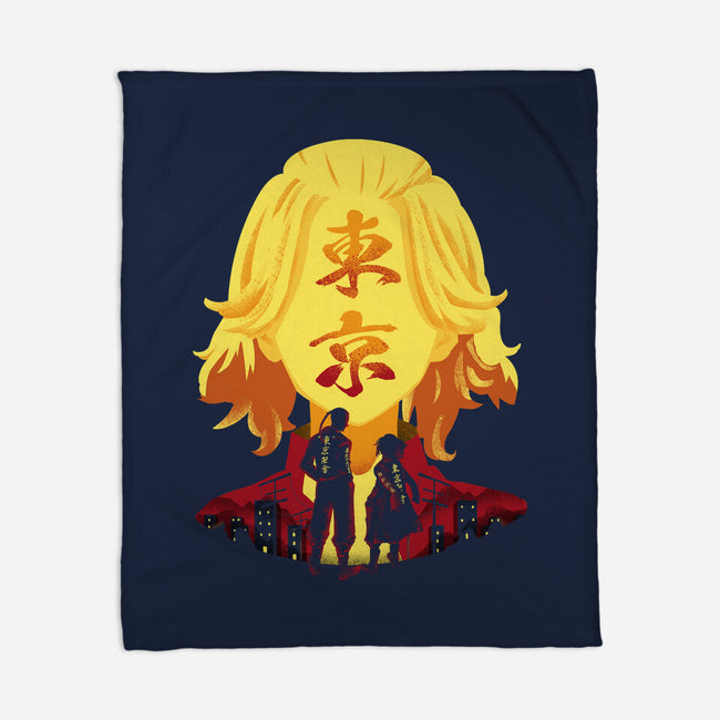 Tokyo Manji Gang-none fleece blanket-constantine2454
