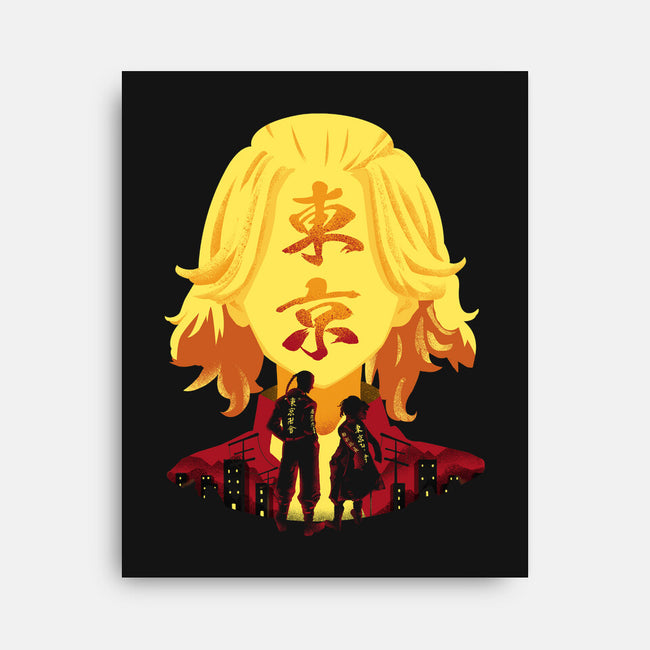 Tokyo Manji Gang-none stretched canvas-constantine2454