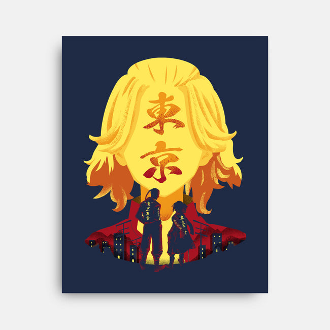 Tokyo Manji Gang-none stretched canvas-constantine2454