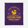 Chocobo Farm-none fleece blanket-Alundrart