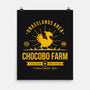 Chocobo Farm-none matte poster-Alundrart