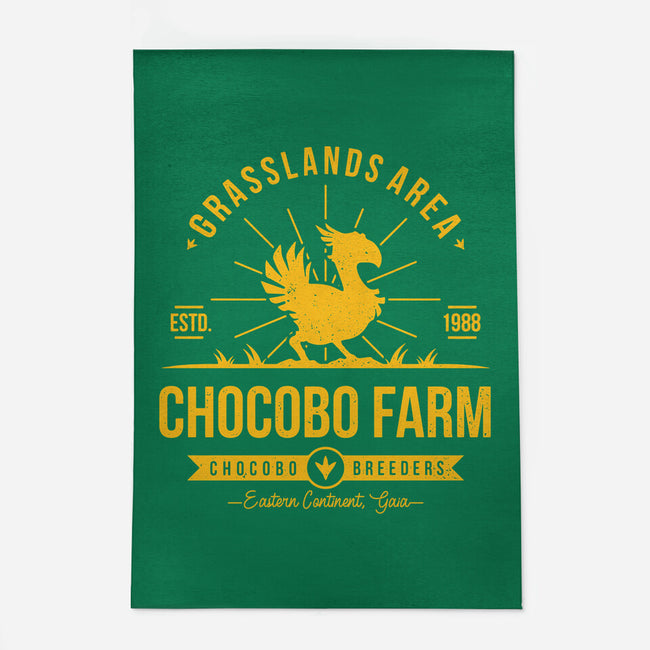 Chocobo Farm-none indoor rug-Alundrart